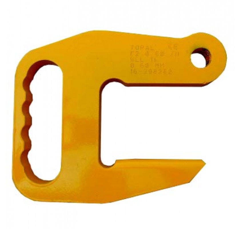 Topal F Pipe Lifting Hooks Buy Lifting Clamps Lifting Gear Direct